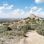 Castillo de Almoguera - Vista general desde el sur