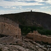 Atalaya vista desde el castillo de Osma