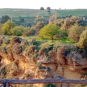Hephaisteion, as seen across the ridge, from the Temple of Castor and Pollux.
