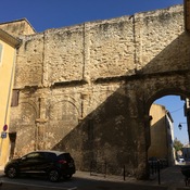 Mauerstück des Forums