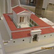 Modell der Tempelanlage