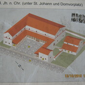 Darstellung Peristylhaus Domplatz