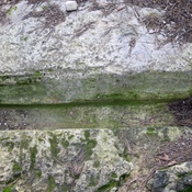 Visible tracks on the Via Domitia