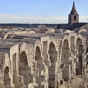 The amphitheatre of Arles