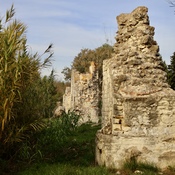 The aqueduct at Barbegal