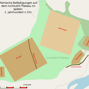 Römische Befestigungen a.d. Inchtuthil Plateau