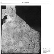 Sennacherib Inscription; Baltimore 41.109