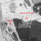 Tappe Faraj (KS-1602) - CORONA imagery 1968