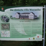 infopanel Waxweiler romische villa