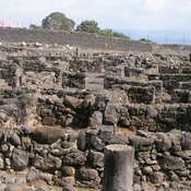Remains of the the Capernaum synagogue