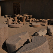 Karanis, Excavations, Pottery and millstone