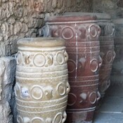 Pithoi - large storage minoan containers