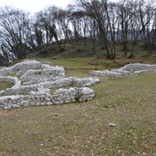 ruins of Castrum di Sant' Andrea di Loppio (sector A)