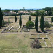 Vue du site archéologique de Lattara