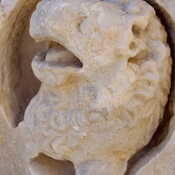 Lepcis, Severan Basilica, detail on a column