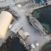 Limantepe harbor from above