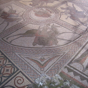 Littlecote, mosaic in Roman Villa