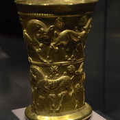 Gold beaker