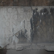 Mausoleum of Augustus, inscription