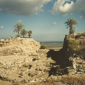 Remains of ancient Megiddo