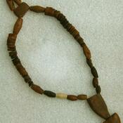 Amber Necklace found at Mellor Hilltop Settlement