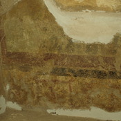 Reception Hall - painted wall.