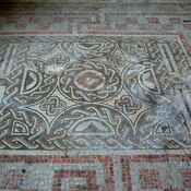 Mosaic at Dorchester Roman Town House