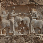 Naqsh-i Rustam, Ahura Mazda and Ardashir I