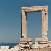 The lintel of Lygdamis' Temple of Apollo at Naxos
