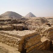 Saqqara, Queen's pyramid of Teti I mother.
