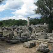 Olyympia temple of Zeus