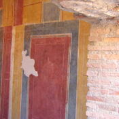 Frescoes, Via Fontana, Ostia