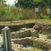 Ruins of the Roman villa near Kasnakovo