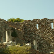 Remains of stoa in Metropolis