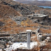 The house of Hermes as seen from the Inopos area