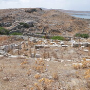 View of Sarapeion B from the Sanctuary of the Syrian Gods