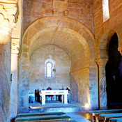 Basilca of San Juan de Baños. Inside