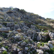 Midea, ruins on the upper acropolis