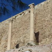 Athens, choregic columns of the Thrasyllos monument