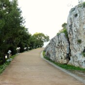 The ''Peripatos'' road around Acropolis hill, Athens