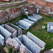Athens, a group of graves
