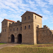 Arbeia, gatehouse reconstructed