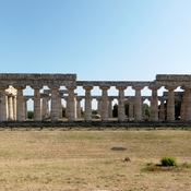 Le temple d'Héra à Paestum