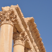 Baal temple, colonnade