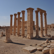 Baal temple, colonnade