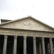 Pantheon, facade