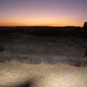 Kybele temple at night