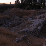Ruins of  Pessinus at sunset