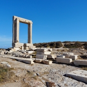 Naxos - Temple of Apollo in Palatia
