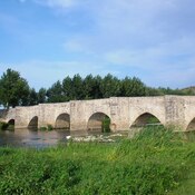 Puente romano-medieval en Villodas